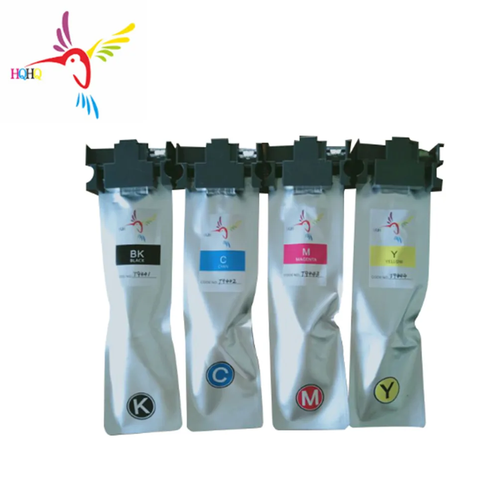 4pcs full set 4 цвета/набор T9441-T9444 чернил для Epson WorkForce Pro WF-C5290/C5790/C5210/C5710 принтер с пигментными чернилами и чипом(EUR - Цвет: 4pcs full set