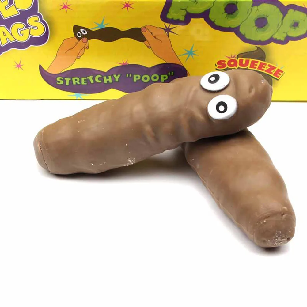 Poo эластичные сжимающие игрушки для веселья, против стресса, сумасшедшие для детей, детей, взрослых, чулки, наполнители для подростков, мальчиков и девочек