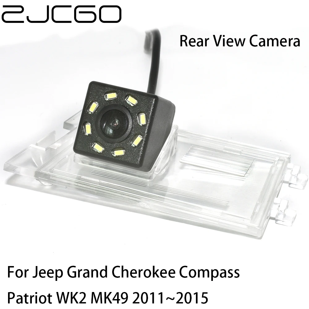 

ZJCGO CCD Car Rear View Reverse Back Up Parking Night Vision Camera For Jeep Grand Cherokee Compass Patriot WK2 MK49 2011~2015