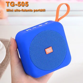 

Mini portable bluetooth speaker TG505, suitable for outdoor bicycles, mini FM TF wireless bluetooth speaker, small music center