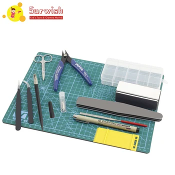 

Suriwsh 7pcs/set For Gundam Model Tools Kit Modeler Basic Tools Craft Set Hobby Building Tools Kit Hot Sale