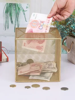 

Safe Big Coin Piggy Bank Box Safe Children Cute Adults Lucky Purse Gift Money Birthday Modern Alcancia Money Boxes BY50MB