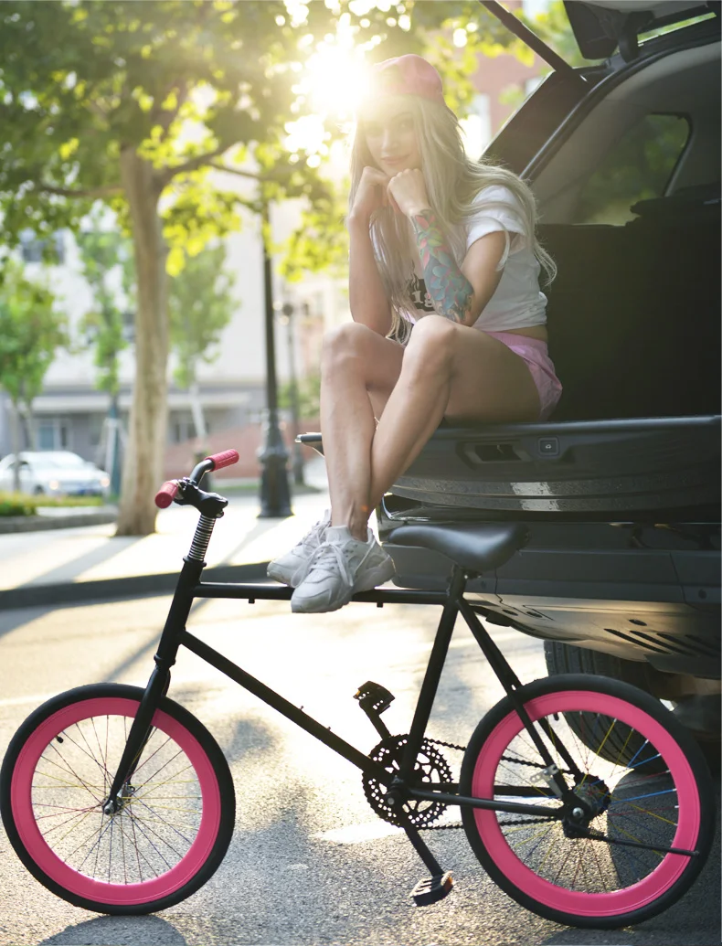 X-Front бренд углеродистая сталь 20 дюймов колеса задние педали тормоза fiets fixie женский дорожный велосипед фиксированная передача детский велосипед