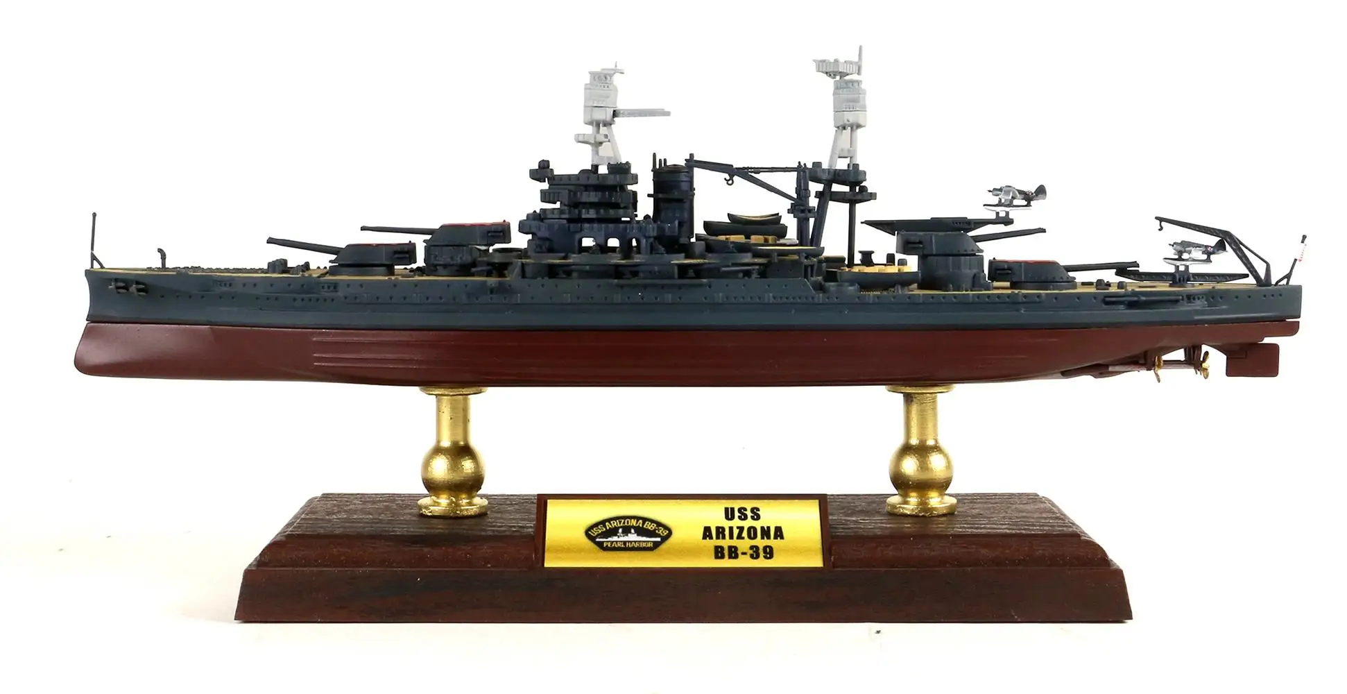 WWII USS Arizona(BB-39) 1/700 литье под давлением модель корабль FOV