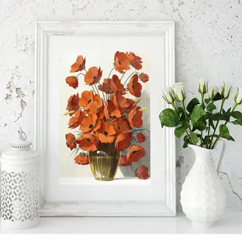 

Custom Poster Ice Cream Flowers#x Canvas Wall Art Picture Set Posters Home Decor Prints Abstract Prints for Room20-0630-60