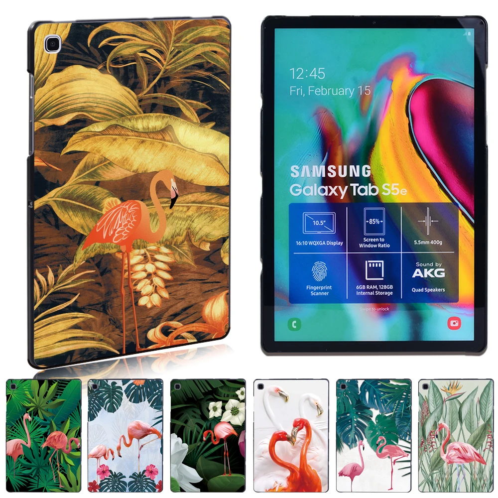 

Slim Flamingo Tablet Cover Case for Samsung Galaxy Tab A A6/Tab A/Tab E/S5E - 7 9.7 10.1 10.5 9.6 Inch New Casual Tablet Case