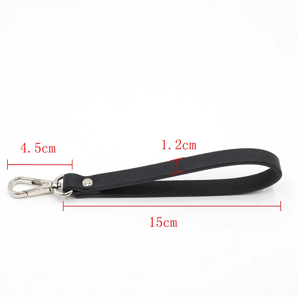 Cross Pattern Leather Portable Handbag Strap Bag Replacement Wrist Strap Wallet Bag Belt Handbag Handle Bag Parts Accessories
