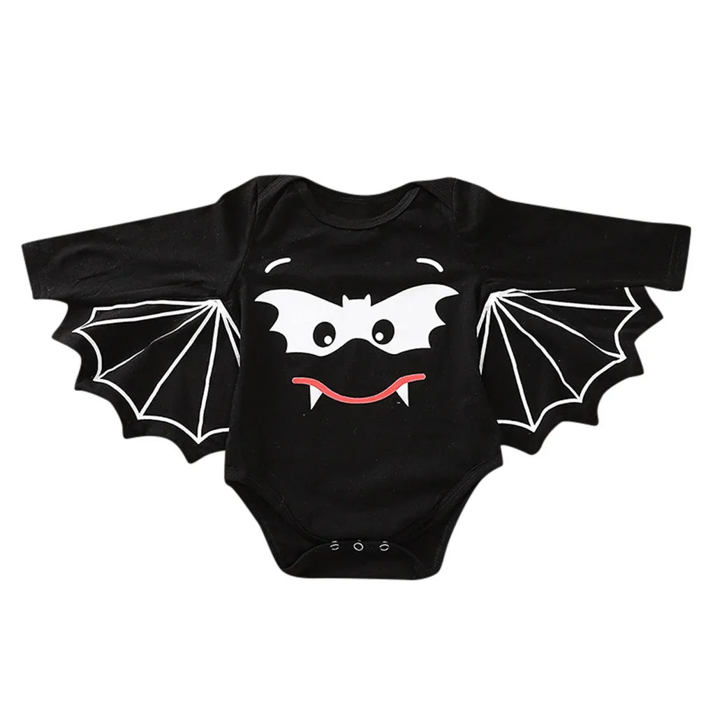 Baby Girl Clothes Baby Girl Romper Overalls Newborn Baby Boys Girls Cartoon Print Halloween Cosplay Costume Romper Bodysuit