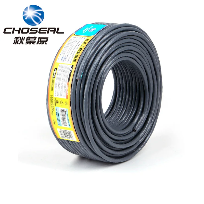 

Choseal QS6162A Gigabit Ethernet Network Cable Cat6 4 Group Oxygen-Free Copper Twisted Pair Wire For Network Engineering Wiring
