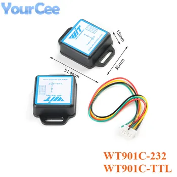

WT901C-232/TTL Nine-axis MPU6050 Accelerometer Sensor Sensor Electronic Gyroscope Attitude Angle Sensor 3.3-5V