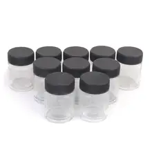 10 шт./лот Аэрограф чашки стеклянный горшок аксессуары внешнее резьбовое соединение ASG0016