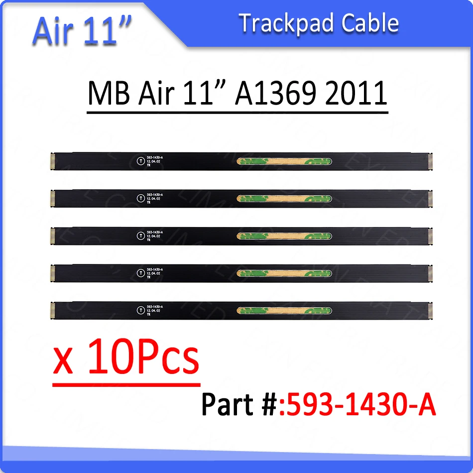 10 шт./лот для Apple MacBook Air A1370 11-дюймовая Сенсорная панель трекпад гибкий ленточный
