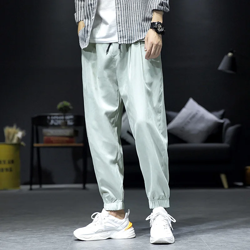 

Pants Men's Loose-Fit-Sports Pants Harem Pants 2020 nian Spring and Summer Thin Section Men's Casual Pants Japanese Large Size