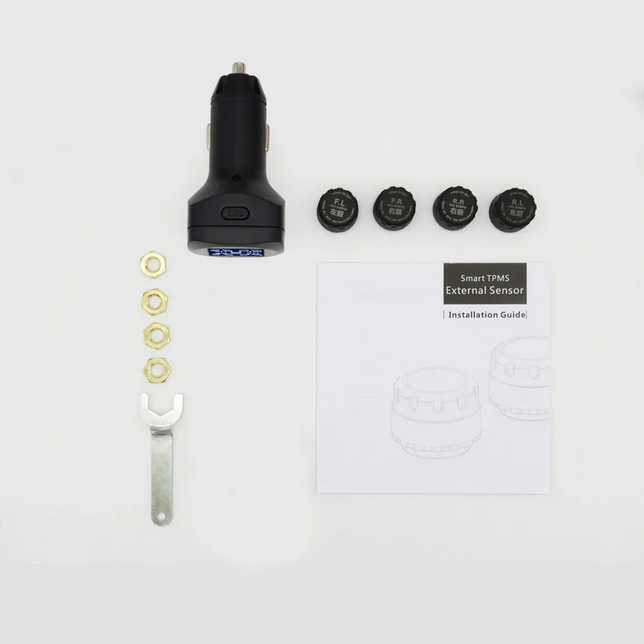Visture T05WG TPMS Автомобильная сигнализация давления в шинах монитор система дисплей 4