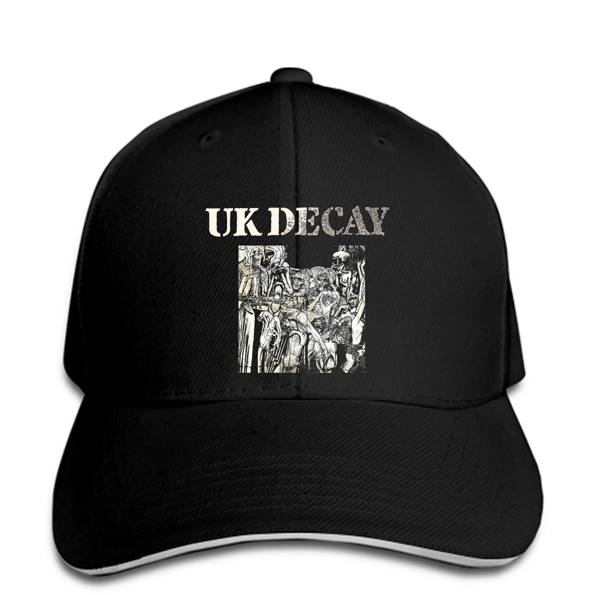 Мужская бейсболка UK кариес шутка об убийстве культ Южной смерти для моей страны