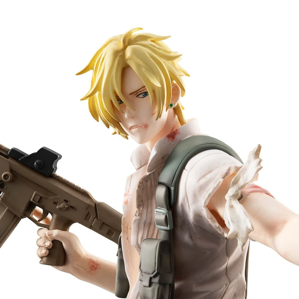 Tronzo Original Bandai Megahouse G.E.M. Remix Банановая рыба Ash Lynx Aslan Jade Callenreese ПВХ фигурка модель