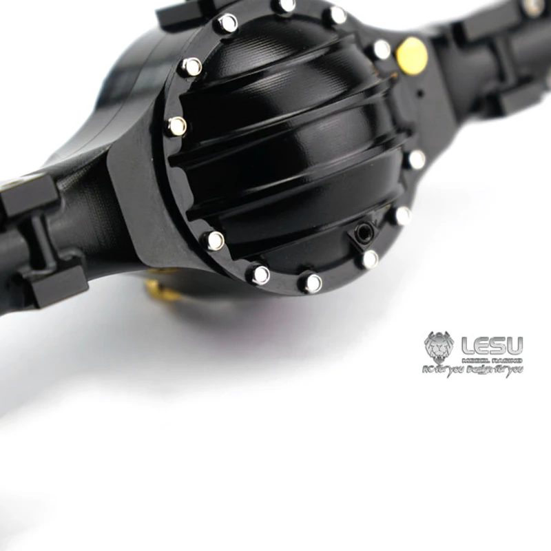 LESU металлический дифференциал задней оси замок для RC 1/14 тягач Tamiya