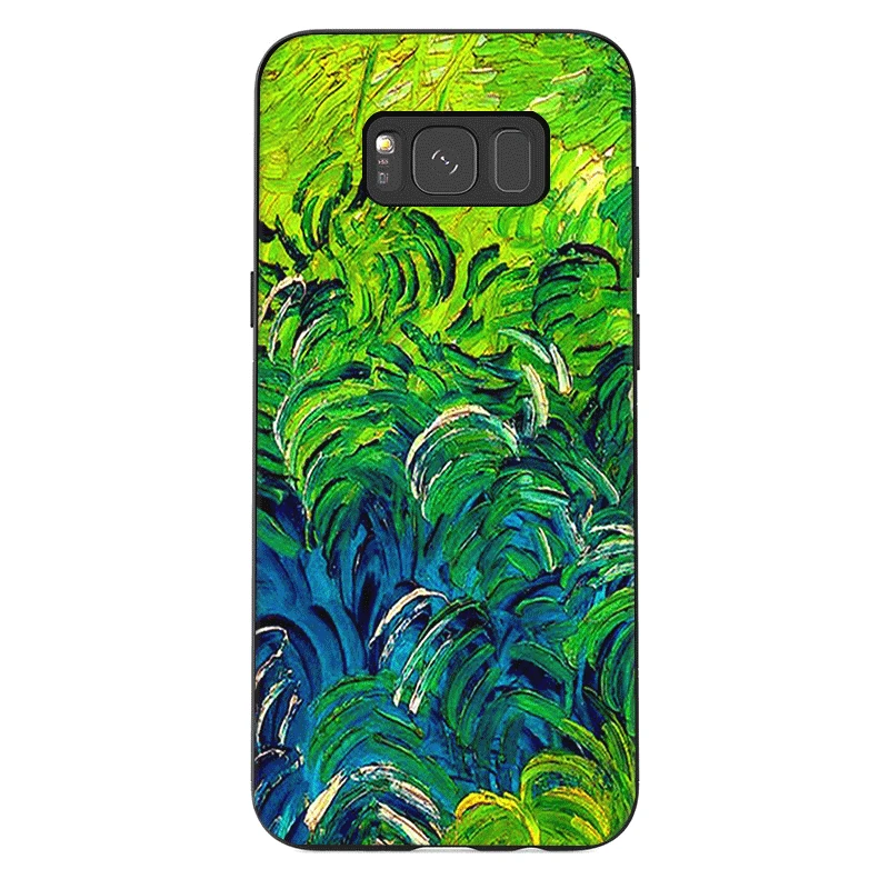 Милый мультяшный чехол для телефона samsung A20E A70S A2 J4 J6 J7 Duo Plus Prime J8 Core, задняя крышка, чехол с рисунком Ван Гога