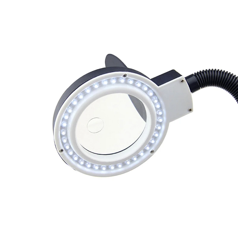 

5X 10X Magnifier Magnifying Glass Desk Lamp Repair Tools With 40 LED Lighting