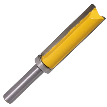 

8MM Shank Extra Long Flush Trim Straight Router Bit Woodworking Cutting Tool