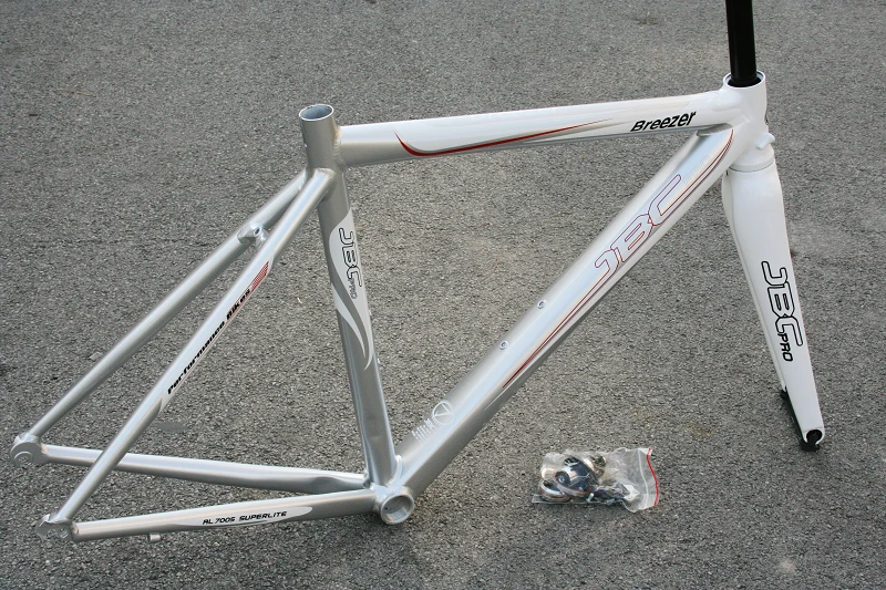 JBCPRO Breezer telaio bici da strada in lega di alluminio con forcella  anteriore in carbonio 700c * 54cm 56cm|Bicycle Frame| - AliExpress