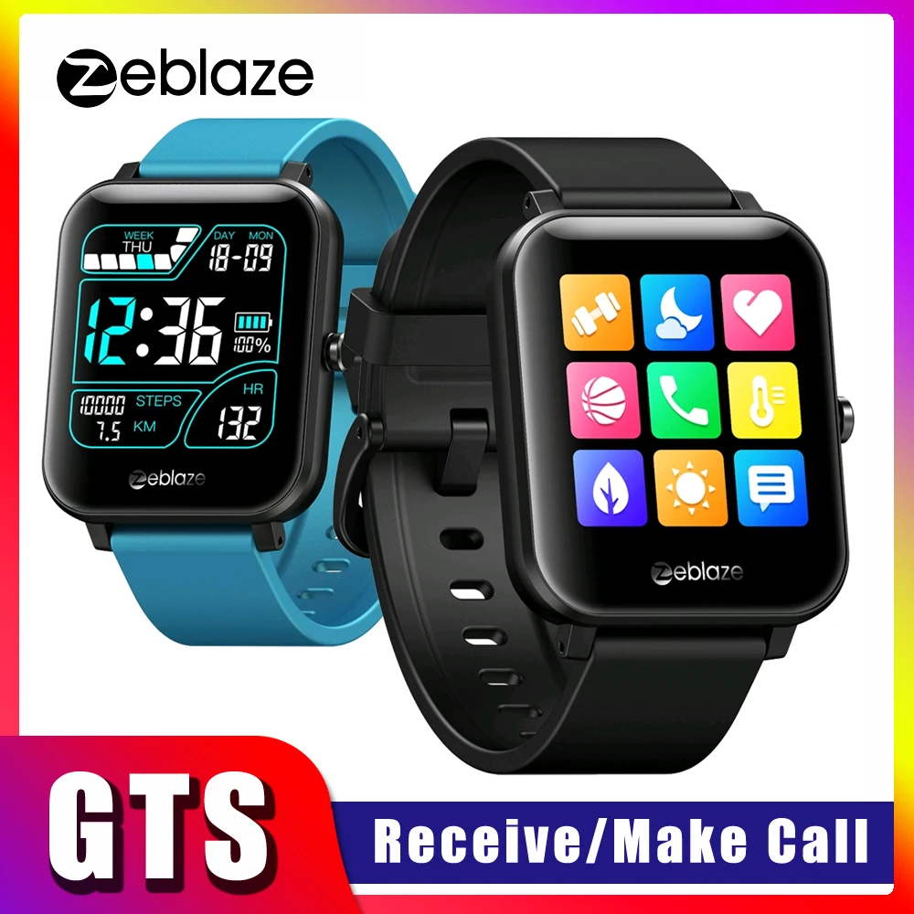 Zeblaze GTS Смарт-часы для мужчин и женщин Bluetooth прием/вызов IP67 Водонепроницаемый 1 54