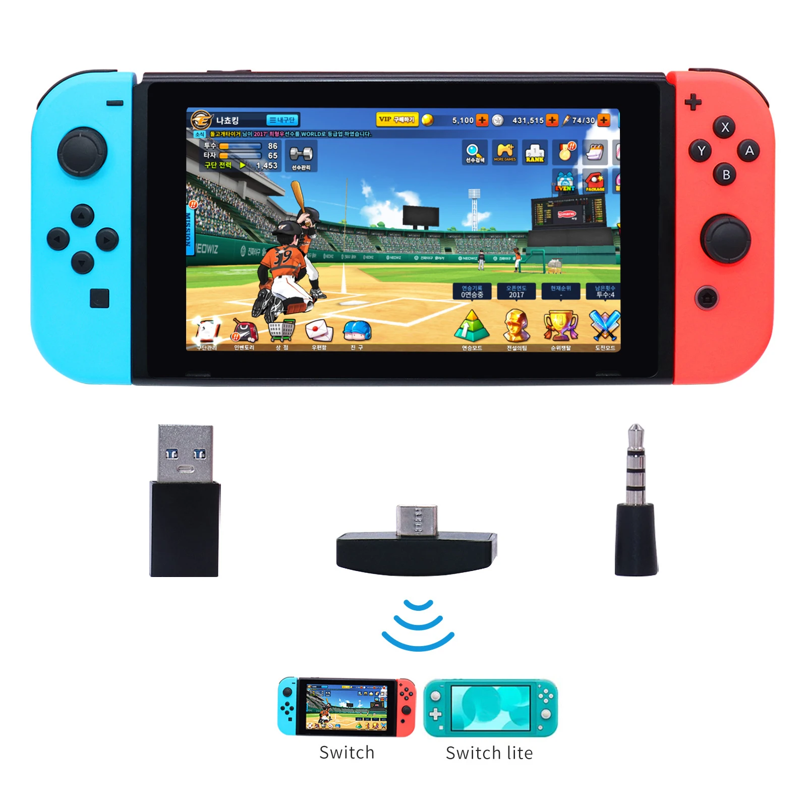 Беспроводной USB Type-C Bluetooth адаптер аудиоресивер VF передатчик для Sony PS5 PS4 Консоль