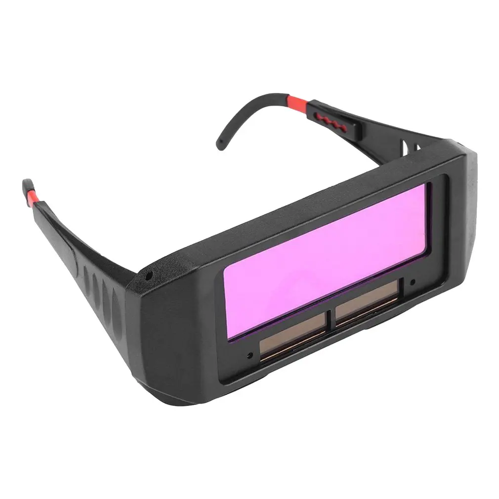 Safety Mask Automatic Eyes Goggles Solar Glasses 6 mm thickness Lens Welding Photoelectric Helmet for construction welding work