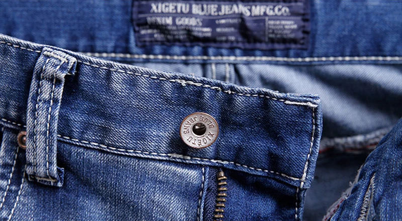 Модные мужские джинсы в итальянском стиле, синие, белые, Выбеленные, классические узкие джинсы, винтажные дизайнерские джинсы мужские