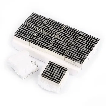 

Hot Sale LED Dot Matrix Display Module Red 3mm 16 Pin 8x8 Common Anode