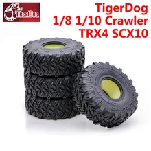 RC Parti di Automobili 1/8 1/10 TigerDog 2.2 pollici Molle di Simulazione Arrampicata Crawler Modello di Auto Modello di Pneumatici Ruote SCX10 90046 D90 TRX4