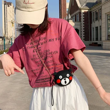 

Fashion Womens Silicone Zipper Earphone Bag Short Wallet Card Key Coin Purse with Strap Mini Wallet Bags Change Purse Bucket Bag