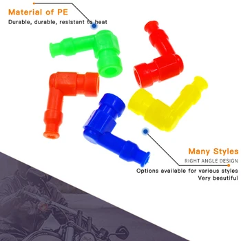 

1PC Motorcycle Spark Cap Universal Auto Rubber High Pressure Car Repair Tool Universal For Electric Motorcycles Spark Plug Cap