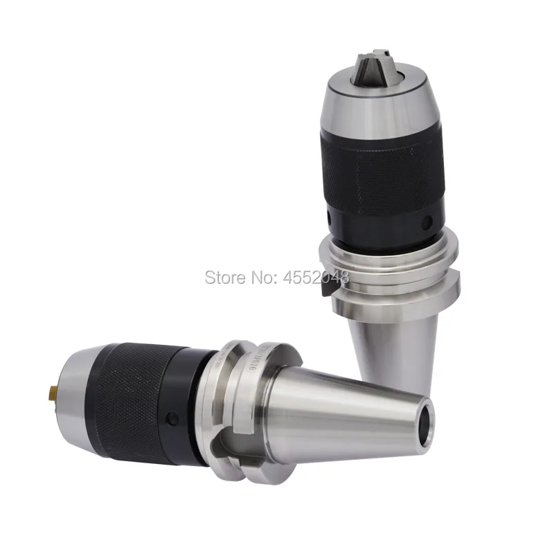

BT30 BT40 APU16 Range:1-16mm APU13 Integrated keyless self tight Drill chuck for milling lathe BT40 APU13 Range:1-13mm
