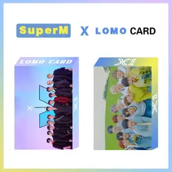 [MYKPOP] X1 LOMO Card Set MINI #1: QUANTUM LEAP, 32 шт. набор, KPOP Fans коллекция SA19100801