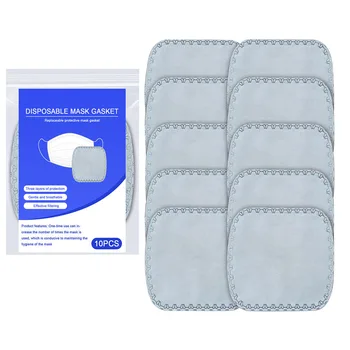 

10PCS Disposable Mask Gasket Non Woven Fabrics Filter Face Masks Replacement Filtering Pad For All Kinds Of Masks