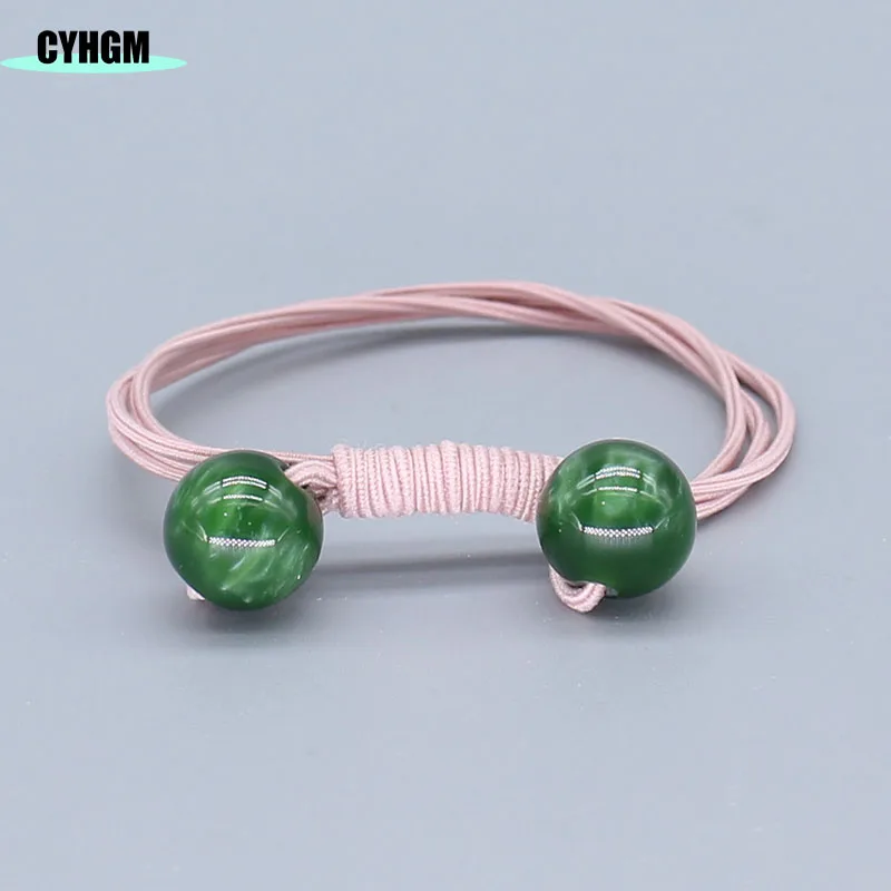 F15-3-pink-green Эластичные резинки для волос opaska durag velvet girls diademas женские аксессуары для волос femme резинка для волос F15-3 - Цвет: F15-3-pink-green