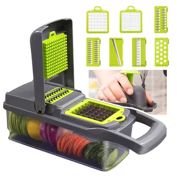 

Multifunction Vegetable Cutter Kitchen Gadgets Garlic Press Steel Blade Potato Peeler Carrot Grater Kitchen Accessories
