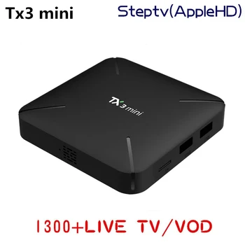 

Arabic Android 7.1 S905W set top box quad core Tx3 mini Africa IPTV channels package Dutch European channels m3u ip tv box