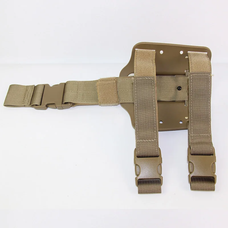 Тактическая КАПЛЕВИДНАЯ кобура Платформа для Glock 17 19 Beretta M9 USP Colt 1911 Sig Sauer P226 пистолет регулируемое Бедро весло