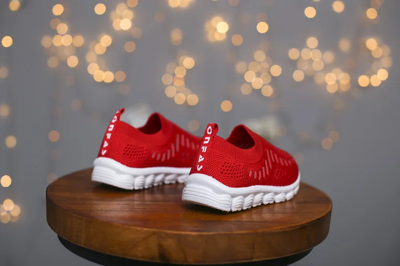 2020 Spring Summer Kids Shoes Childrens Casual Sneakers Air Mesh Cut-outs Breathable Toddlers Boys Girls Sports Shoes Soft New