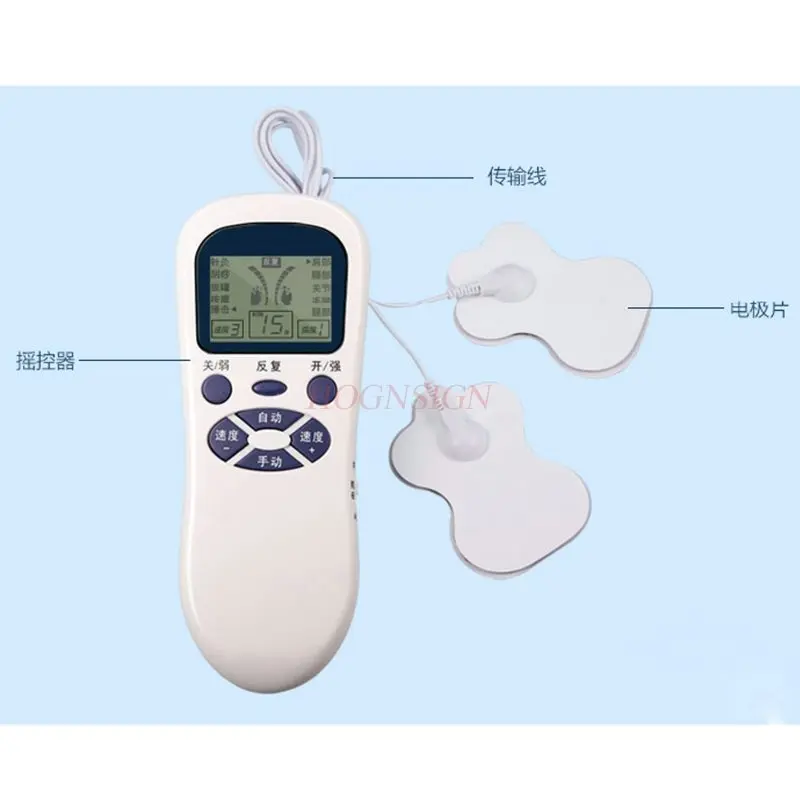 Multifunctional Electronic Pulse Acupuncture Physiotherapy Instrument Digital Meridian Massage Equipment Low Frequency Massager 16 mode physiotherapy instrument household electronic pulse meridian point acupuncture muscle massage instrument