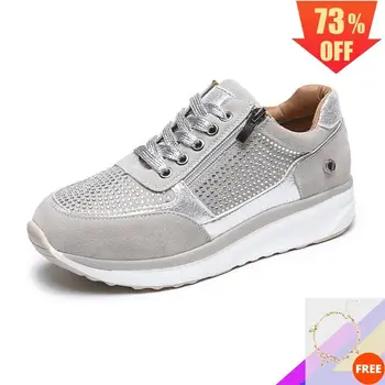 

2020 Spring New Women Sneakers Women Summer Slip On Flat Shoes Womans Women Plus Size Loafers Walking Flat PU Shoes Platform