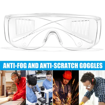 

Economical Transparent Protective Goggles Anti-Splash Anti-fog WindProof Glasses Eye Protection for Industry ds99