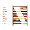 Wooden Abacus 10-row Colorful Beads Counting Kid Maths Learning educational toy 2