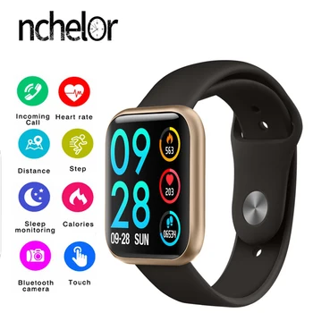 

New 2020 Smart Watch With Camera Bluetooth Smart Watch Walking Running Fitness Activity Tracker Sport Watch For Android IOS