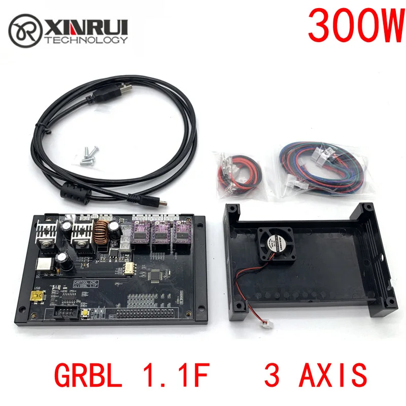 GRBL 1 USB порт 300 Вт ЧПУ гравировальный станок управления 3 оси лазерная гравировка