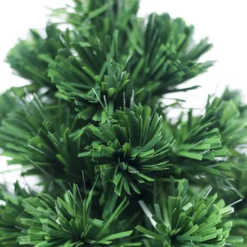 

New Mini USB Fiber Christmas Tree Christmas Decoration 30cm PVC DIY Christmas Tree Desktop Home Decor Christmas Decoration Kids