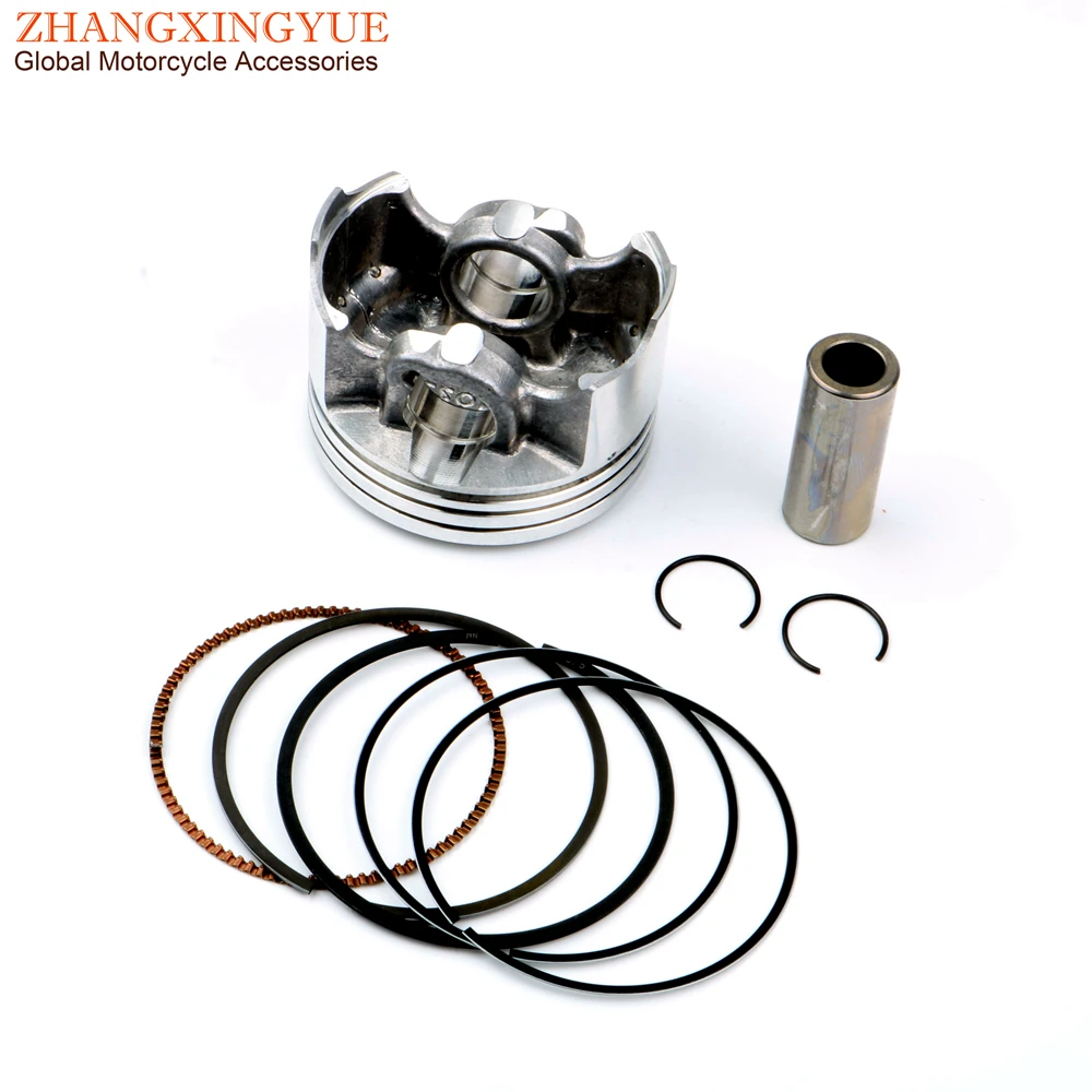 Scooter 4-valve 58.5mm Racing Piston Kit For Gy6 125cc 150cc Upgrade To  160cc 152qmi 157qmj 4-stroke Engine Parts - Pistons, Rings  Pistons Kits -  AliExpress