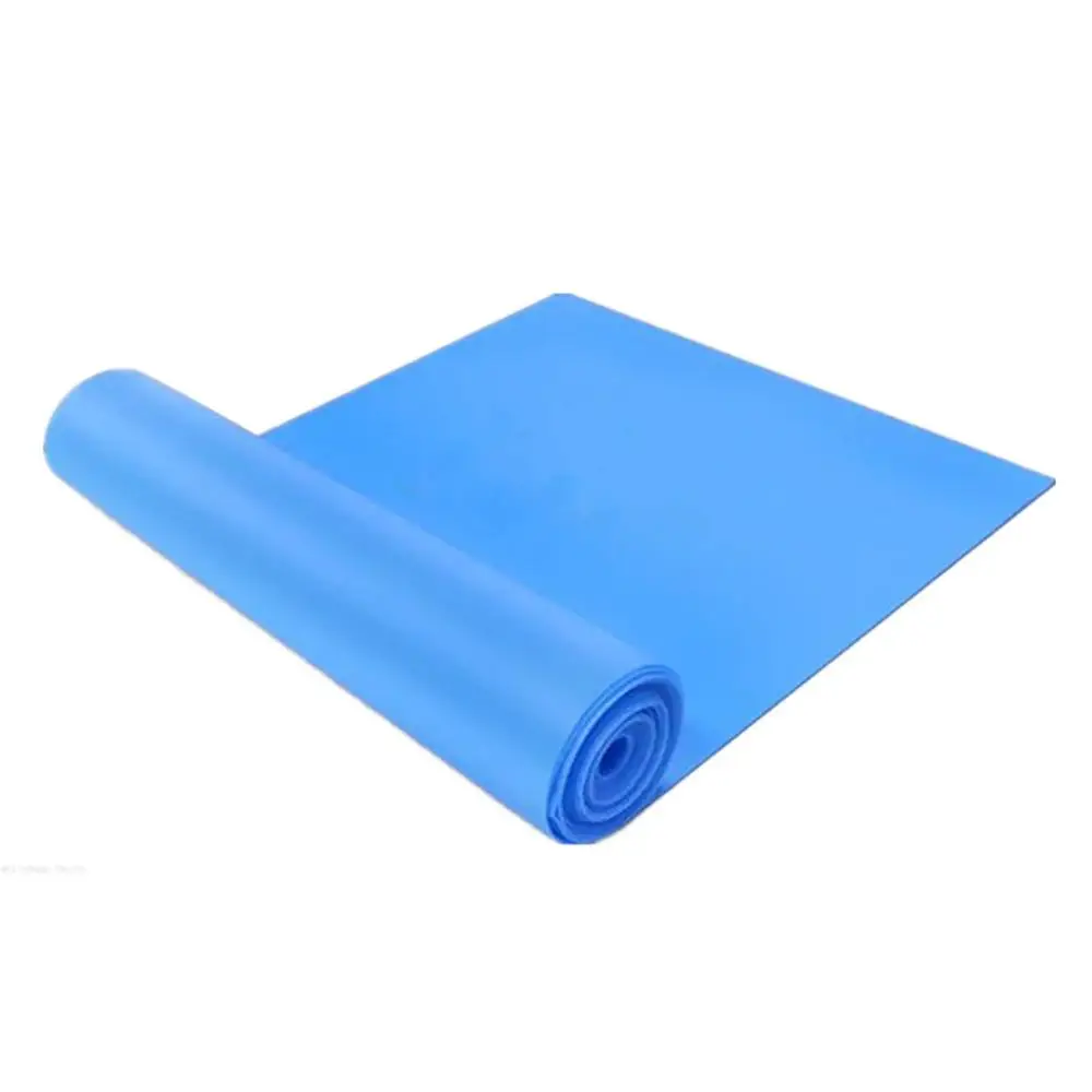 Эластичная Йога, Пилатес, стрейч сопротивление 1,5 м длинные упражнения фитнес-лента пояс эластичные ленты для спорта и Эспандеры - Цвет: Синий